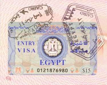 visa egypte passeport