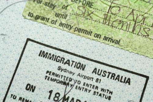 australie tampon visa