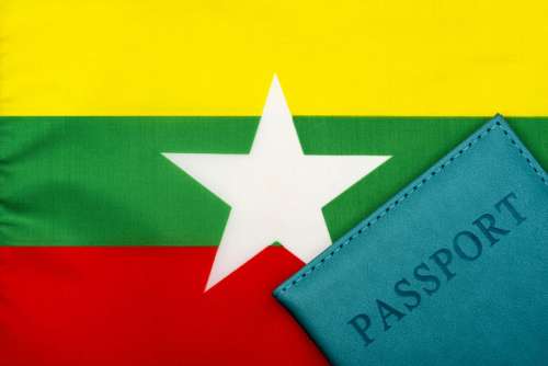 birmanie visa passeport