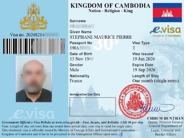 Le E-Visa touristique