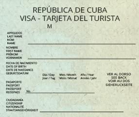lire visa cuba
