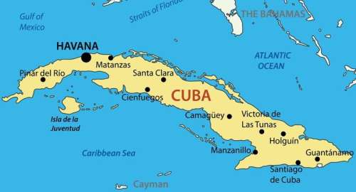 cuba carte tourisme frontière