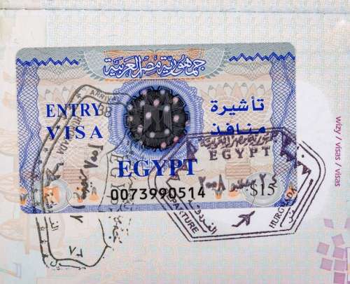 demande e-visa egypte