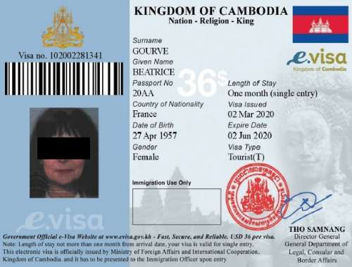 cambodge e-visa