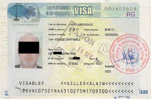 visa gabon