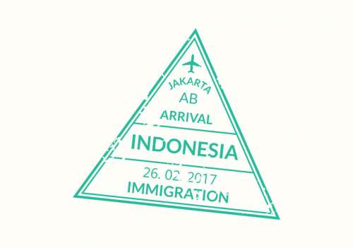 indonesie tampon visa