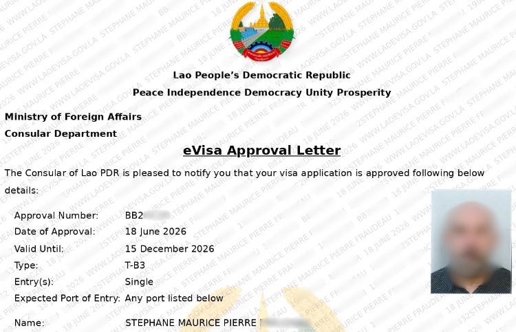 Le E-Visa touristique