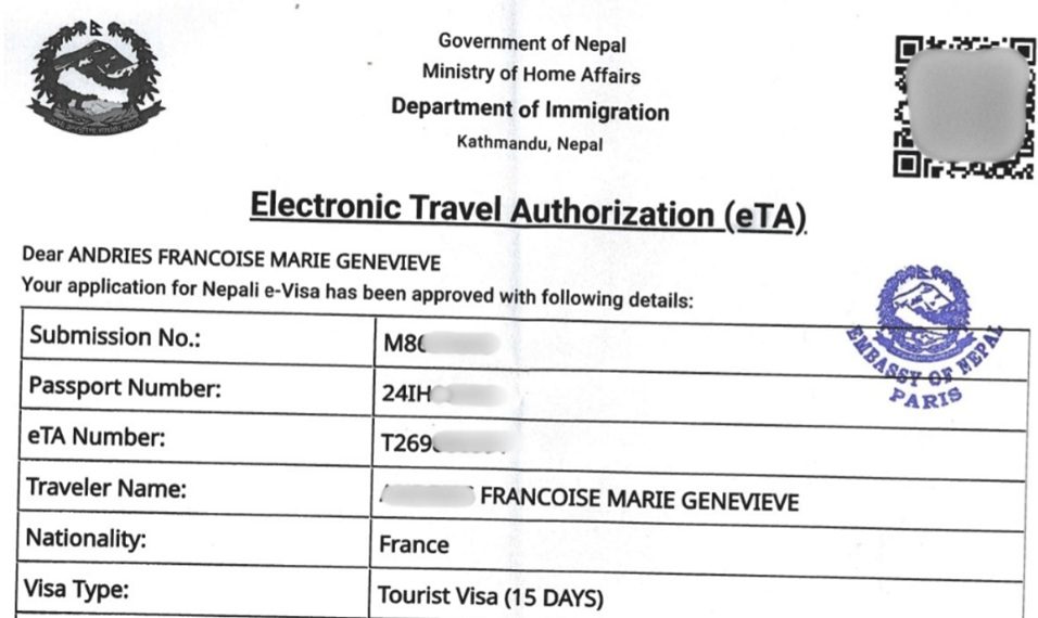Le Visa Tourisme