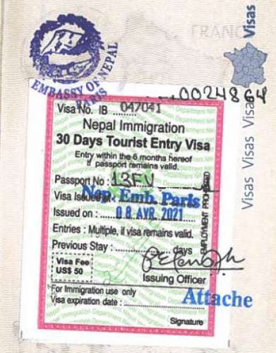 nepal visa