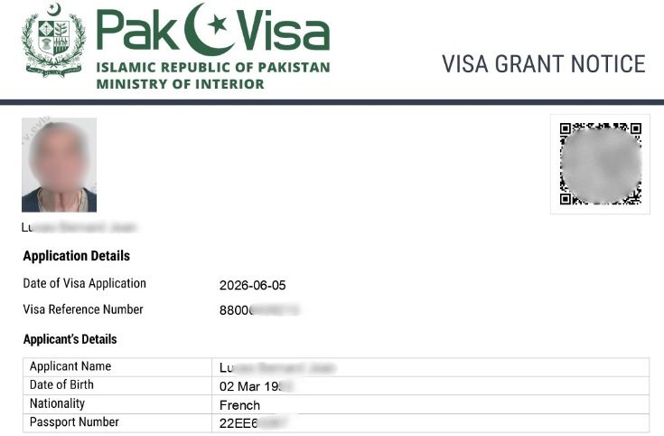 Le E-Visa touristique