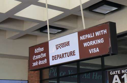 visa nepal arrivee