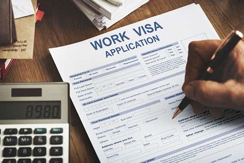 visa travail usa