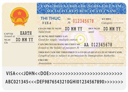 visa vietnam officiel