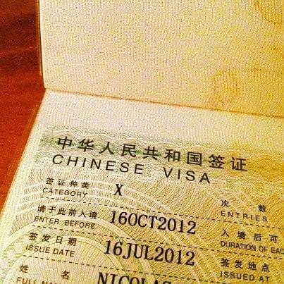 visa_chine